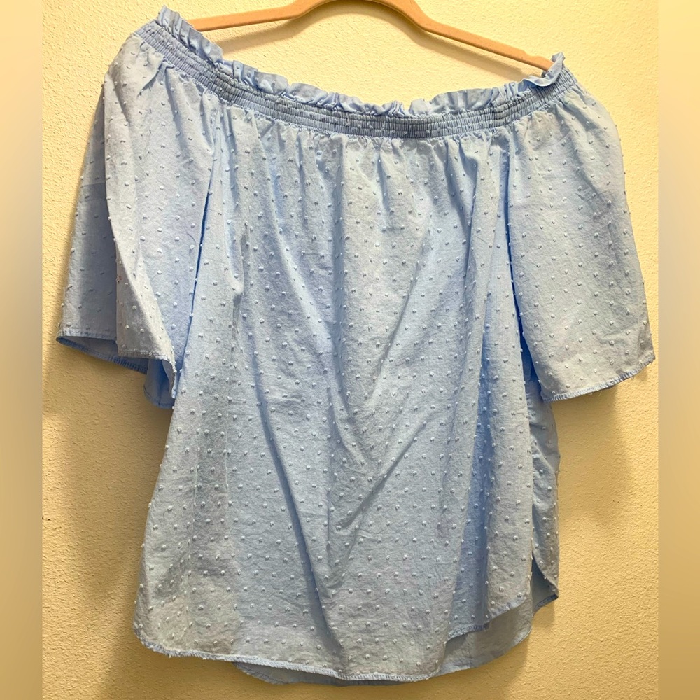 Off the shoulder blouse